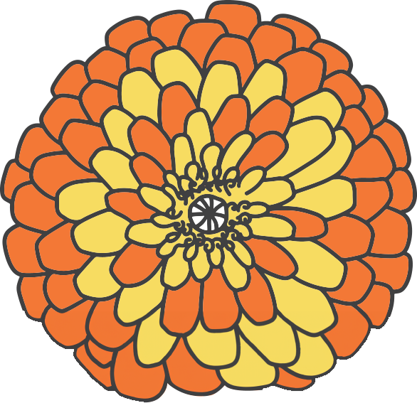 orange yellow flower