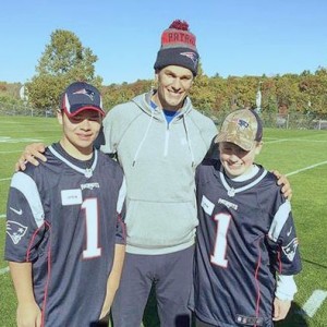 Tom Brady and Best Buddies