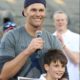 Tom Brady’s Son Tags Along for Charity Football Game