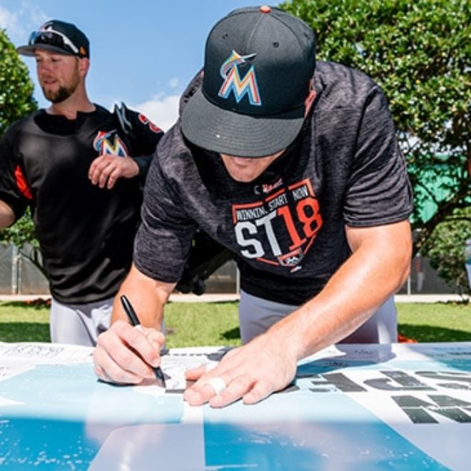 Miami Marlins Hosts Event in Support of Spread the Word to End the Word