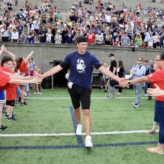 Tom Brady Returns to Field for Best Buddies Football Game