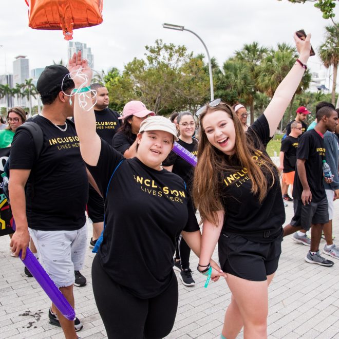 Hundreds take part in Miami’s Best Buddies Friendship Walk