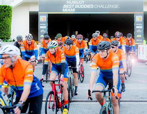 Best Buddies Miami Challenge Cyclists