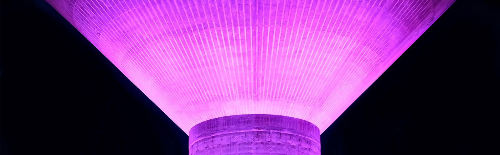 water tower purple 1597 x 498 Boynton Beach Water Tower