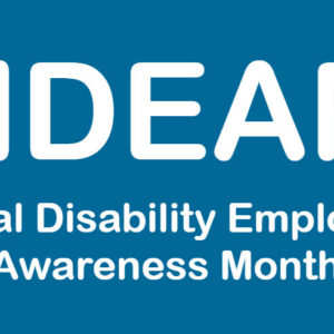 National Disability Employment Awareness Month Logo