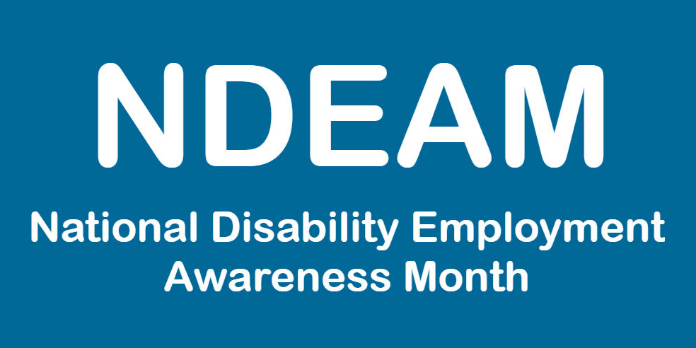 National Disability Employment Awareness Month Logo