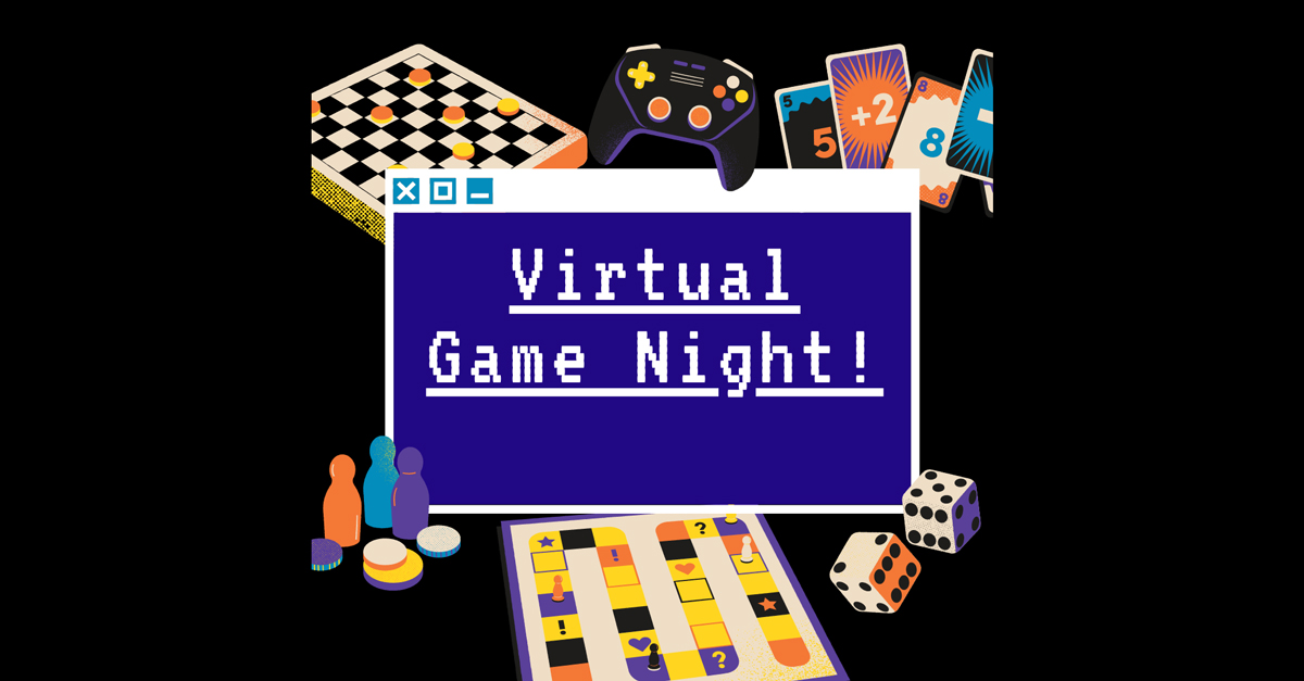 Virtual Game Night graphic