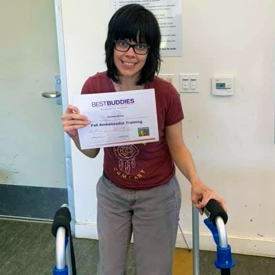 bbca-vanessa Best Buddies in California Ambassador participant