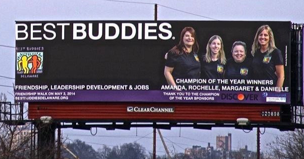 Best Buddies in Delaware buddy pair Margaret & Danielle