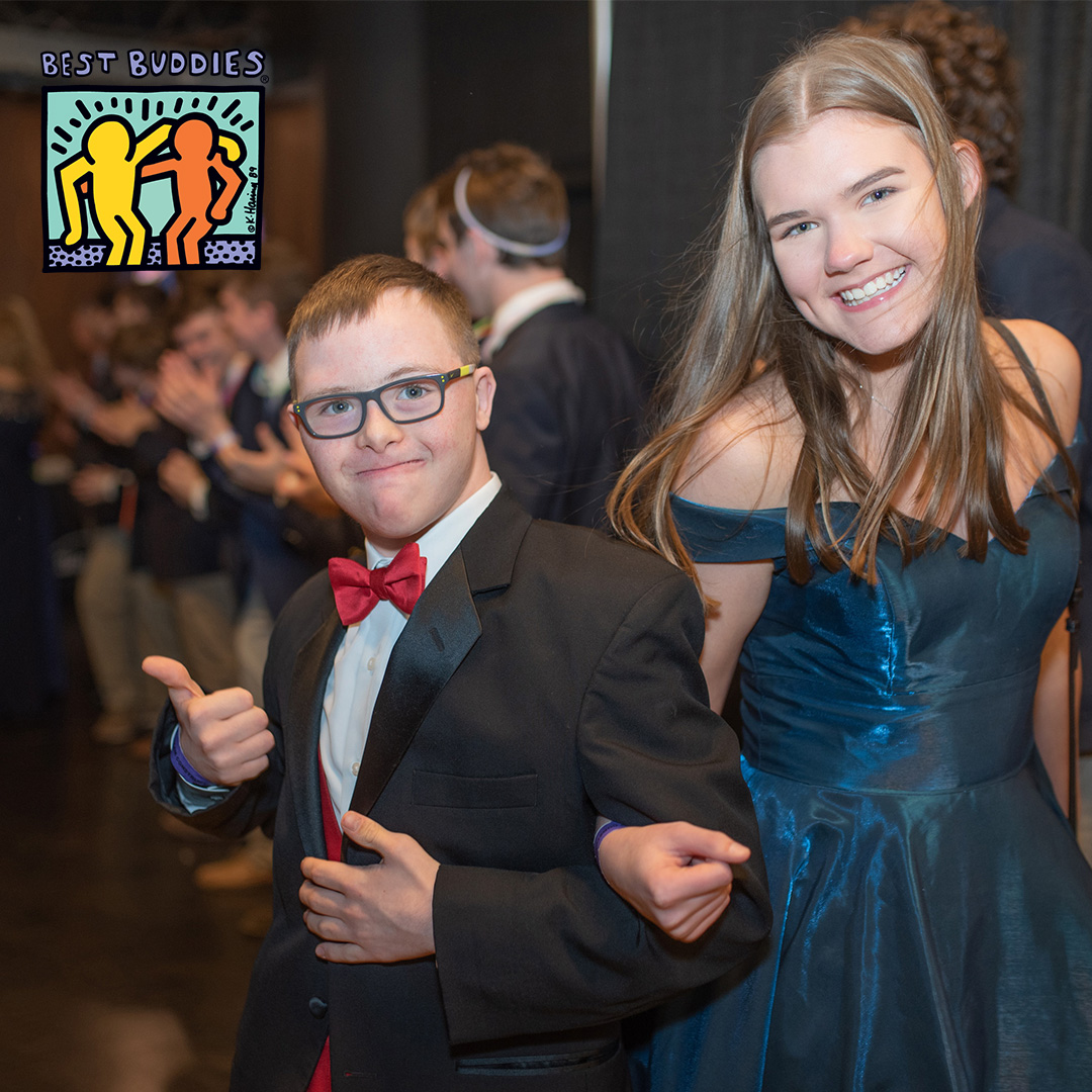 Buddy Pair at a high school dance togther