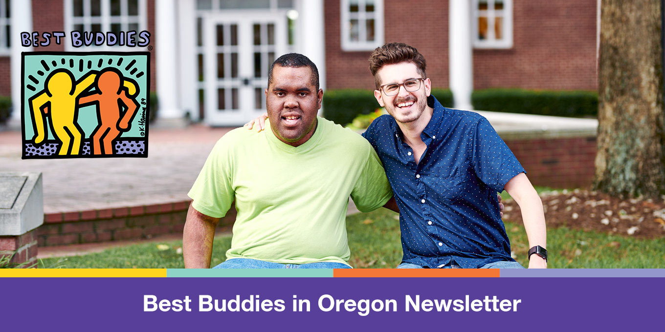 Two Male Best Buddies participant's smile.