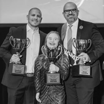 Wade Swindell, Scott Goldstein and Skyler Sharp, North Florida 2021 Grand Champion of the Year