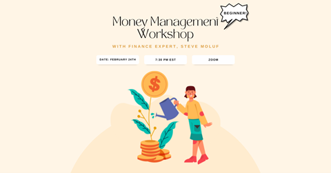 Best Buddies in VA & DC Money Management Workshop graphic