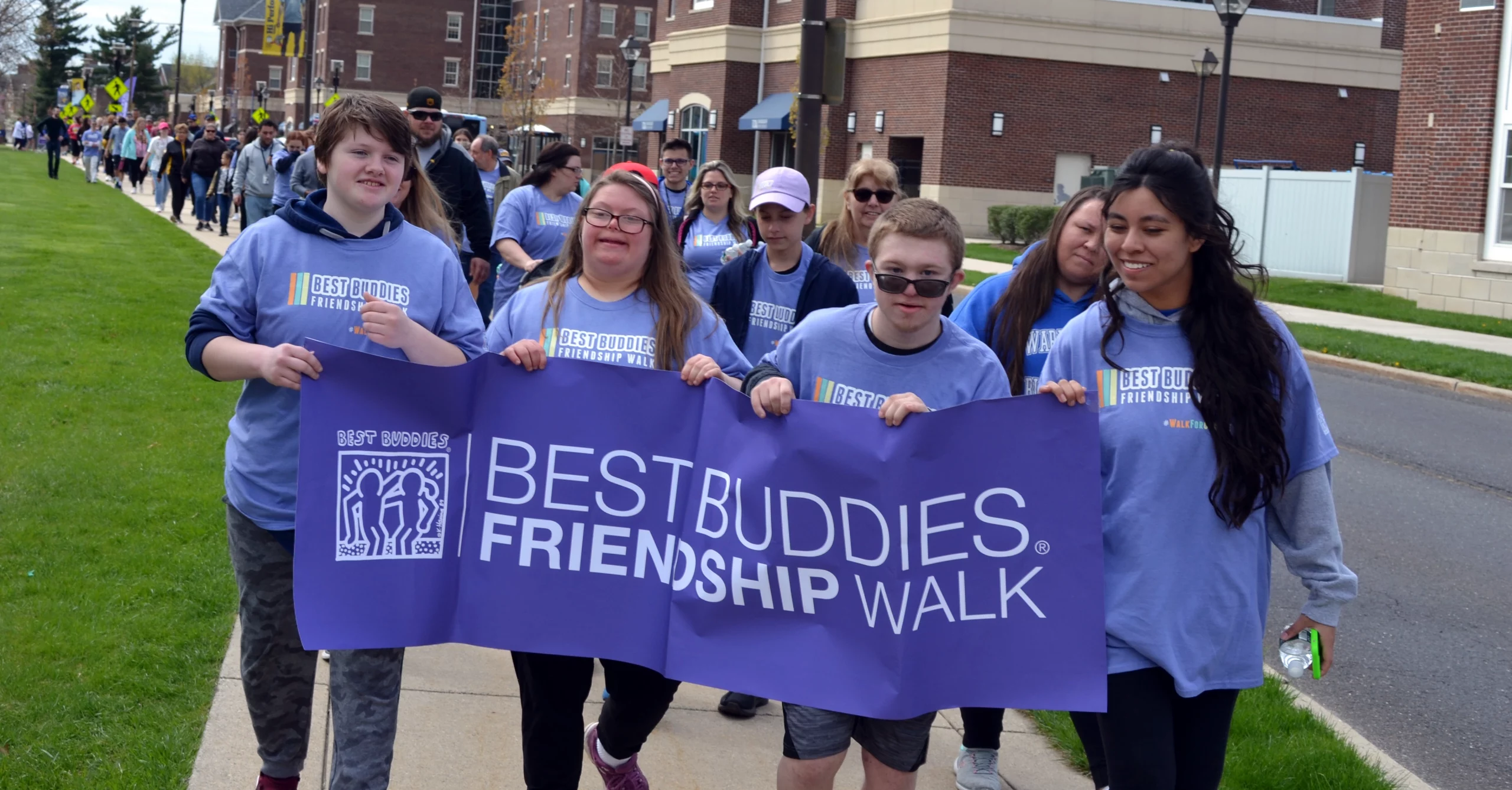 Best Buddies in New Jersey 2022 Friendship Walk participants