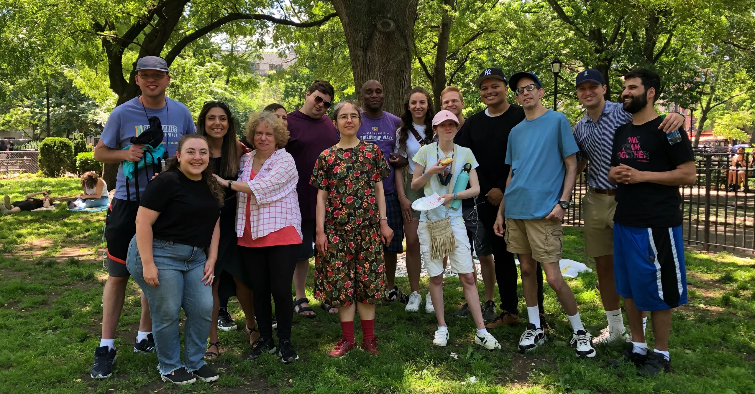 Best Buddies in New York City 2022 Potluck Picnic Group Shot