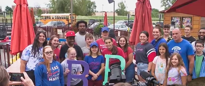 Buffalo Bills team up with Best Buddies for non-football fun