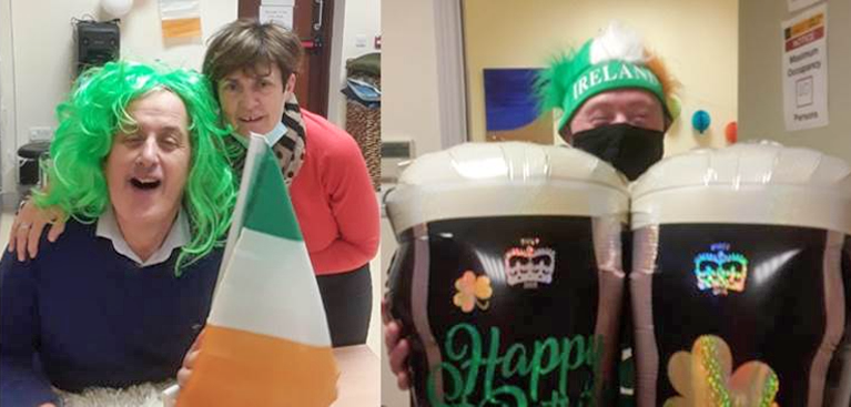 Best Buddies Participants in Ireland are celebrating Saint Patty's Day.