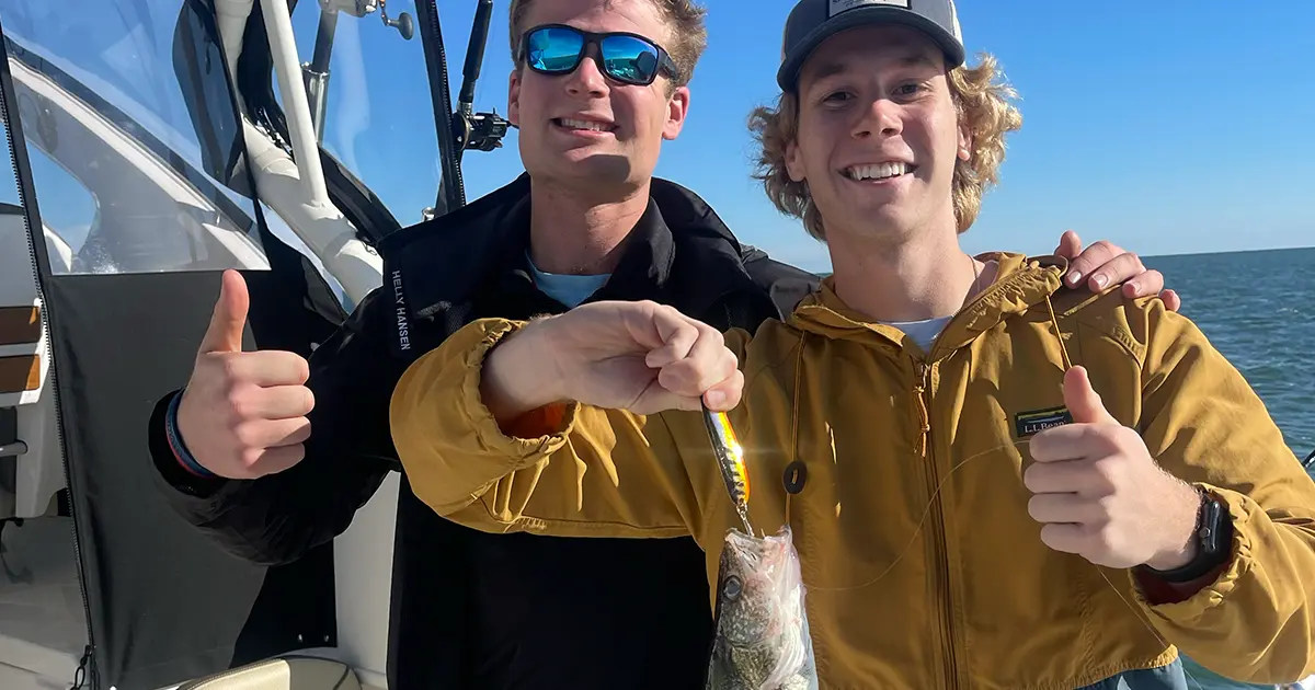 Daniel and Collin Fishing