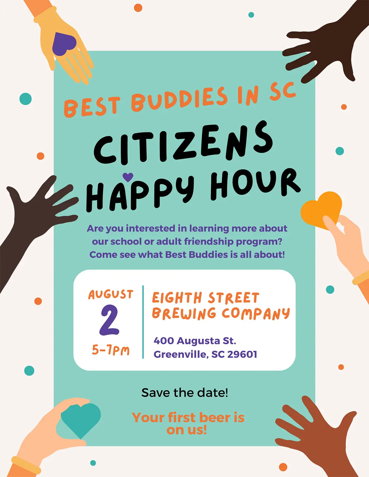 Citizens Happy Hour Flyer