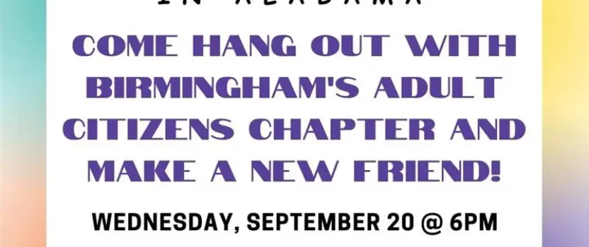 Birmingham Adult Citizens’ September Gathering