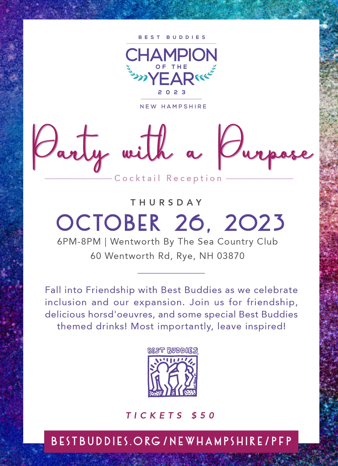 Party with a Purpose Flyer