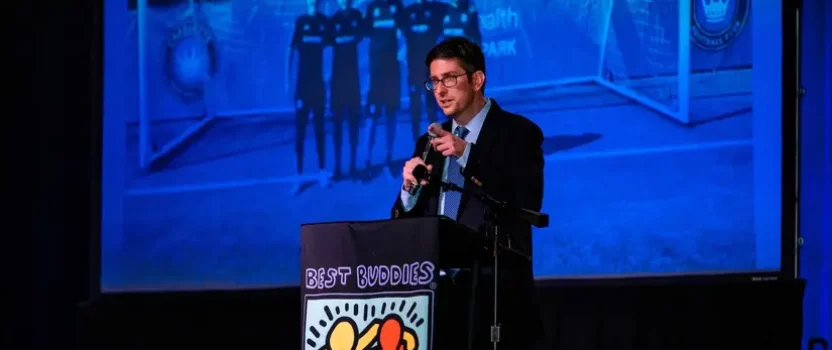 Charlotte FC’s Mark Bodek Speaks at Best Buddies North Carolina Champion of the Year Gala