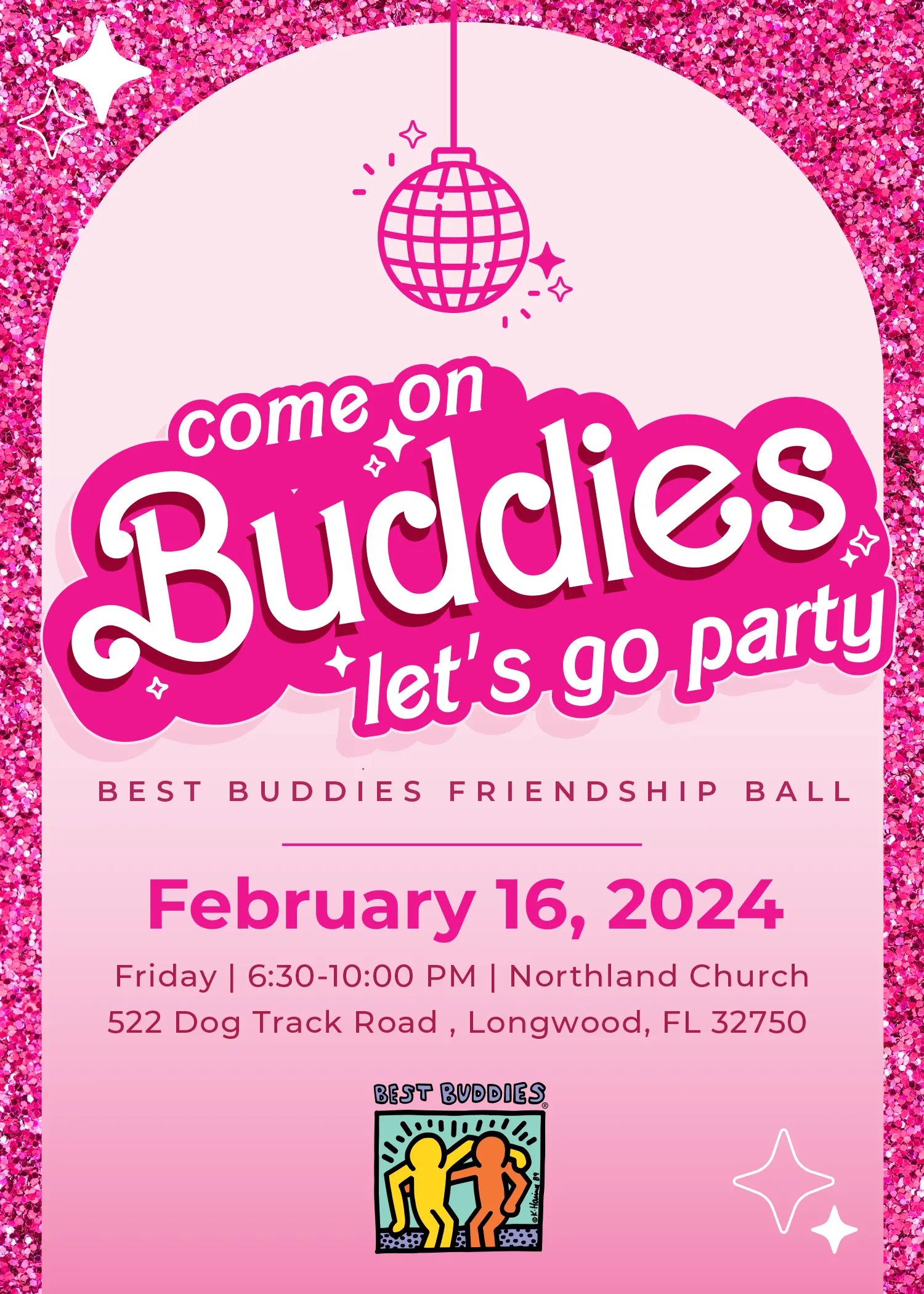 Central Florida Friendship Ball Invite Flyer