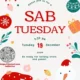 SAB Tuesday: Holiday Party!
