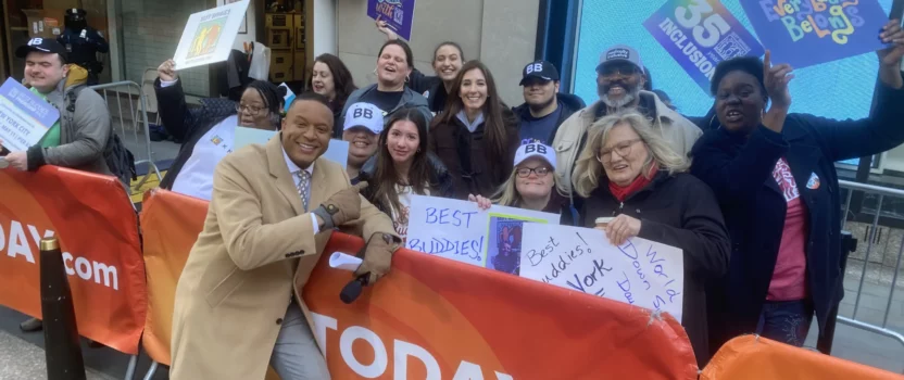 Best Buddies Participants Featured on “Today Show” for World Down Syndrome Day
