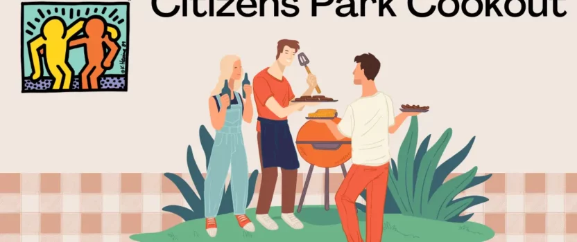Citizens in Franklin County Park Cookout