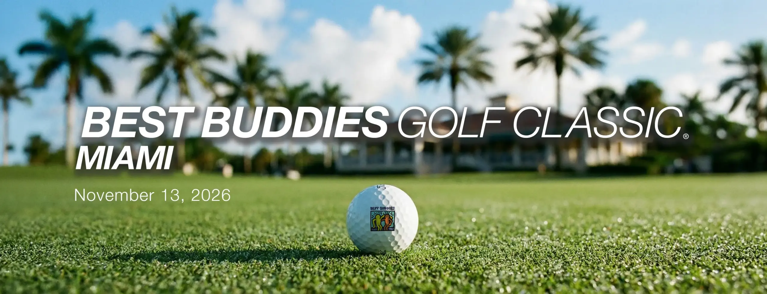 2026 BB Golf Classic hero Best Buddies Golf Classic Miami banner