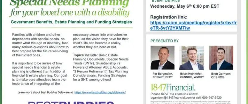 2026 Special Needs Planning Workshop