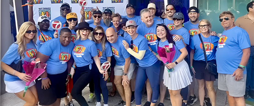 Attendees walk for a good cause at loanDepot Park for 5th annual Ed Ansin Best Buddies Friendship Walk