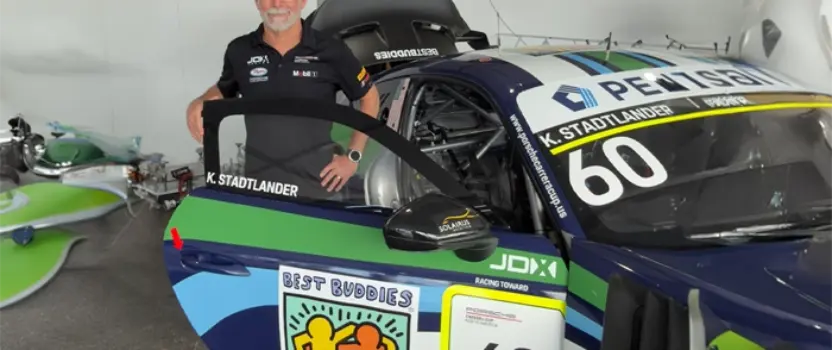 Doctor and Race Car Driver Kevin Stadtlander to Race at F1 Miami Weekend in Support of Best Buddies International