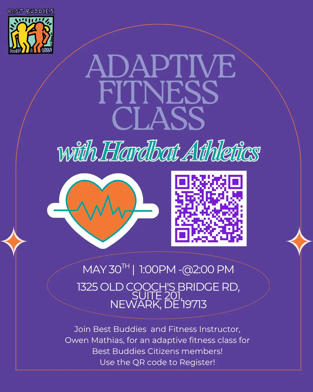 de 2026 adaptive fitness event 2 event flyer
