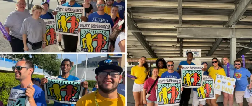 Best Buddies Delaware Celebrates Inclusion at DFRC Blue–Gold Game