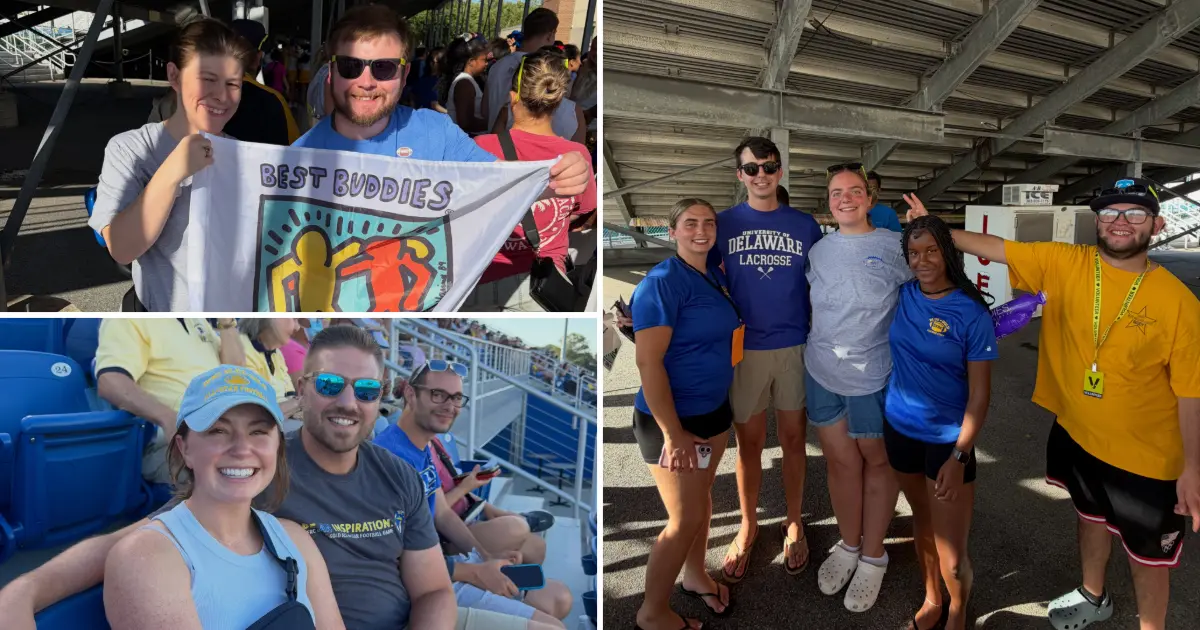Best Buddies Delaware Celebrates Inclusion at DFRC Blue–Gold Game