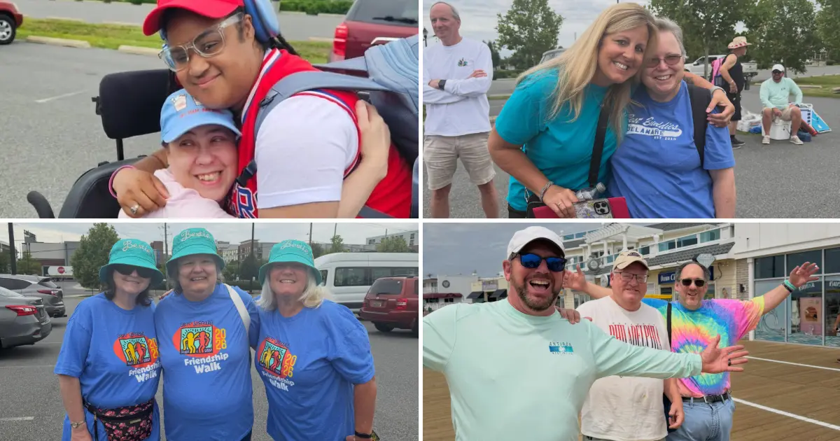 Best Buddies Delaware takes Annual Beach Trip with Bank of America Chapter