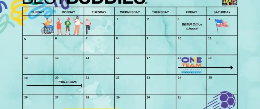 Monthly Events Calendar