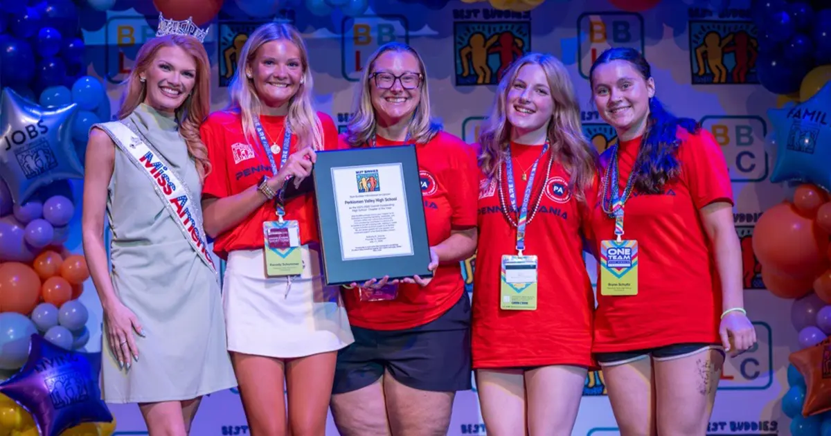 2026 BBPA Perkiomen Valley High School Best Buddies Named International Outstanding Chapter of the Year