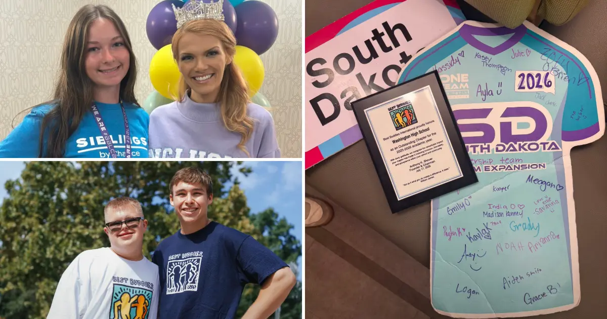 Best Buddies South Dakota Makes History at the 2026 Best Buddies Leadership Conference Collage