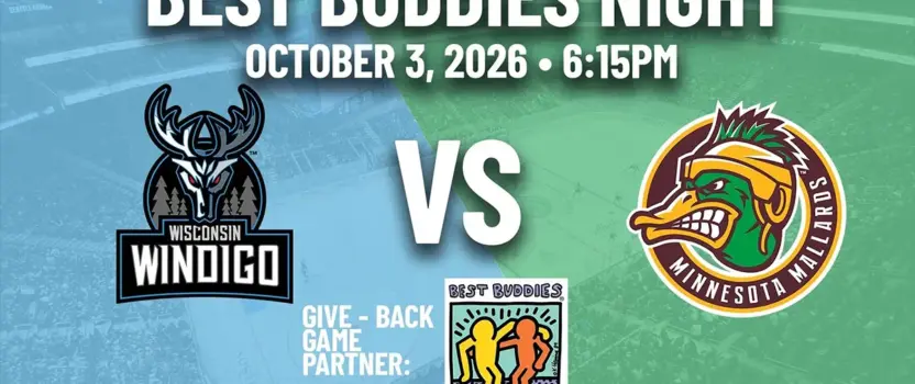 Best Buddies Night at The Ponds Hockey Game
