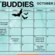 Monthly Events Calendar