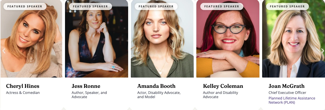Conference speakers