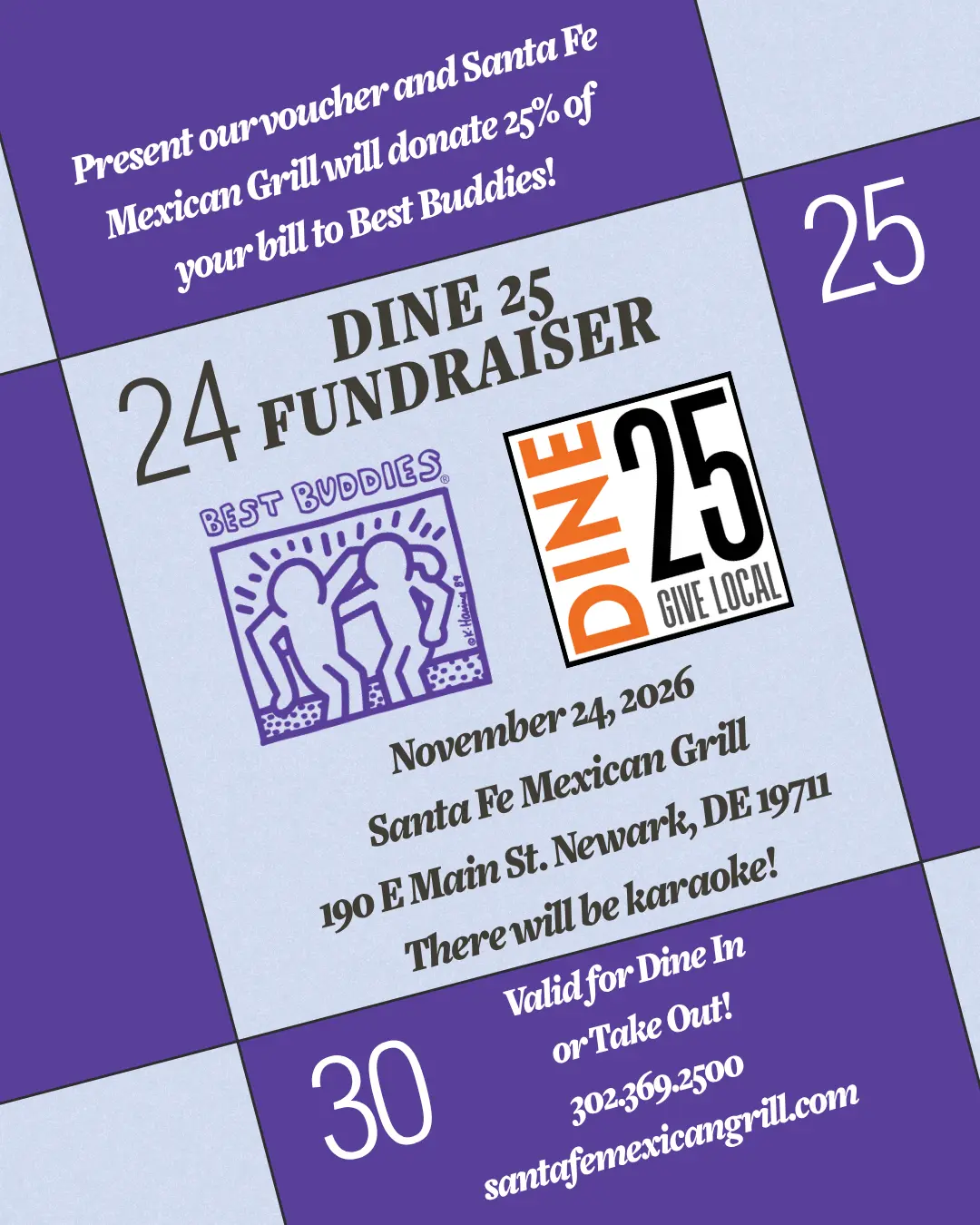2026 DE Event Dine 25 Flyer Event Dine 25 Flyer