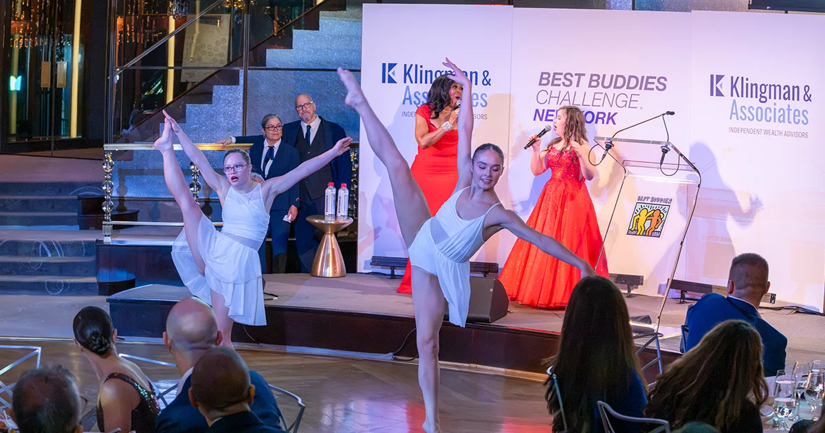 dancers at the Friday night reception