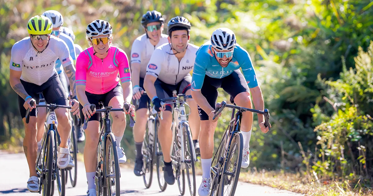 Alberto Contador cycling for Best Buddies